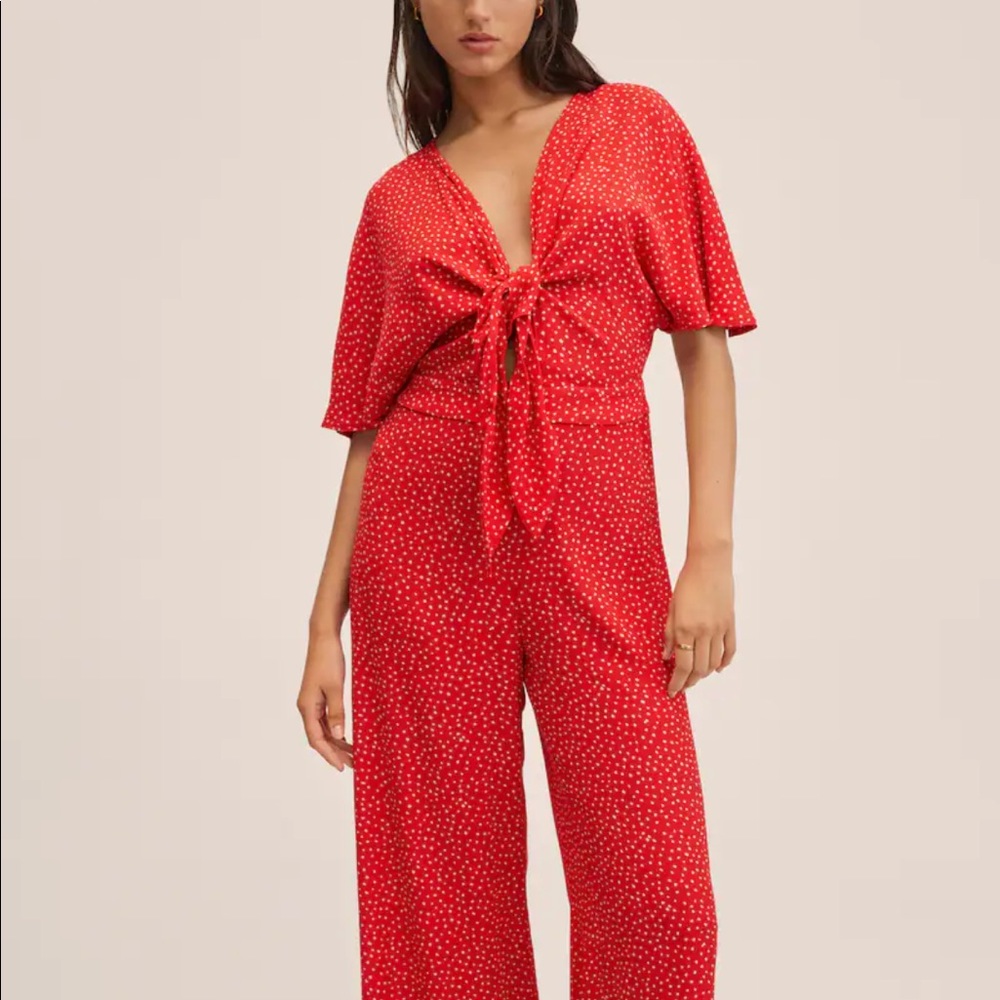 Cutout Mango Jumpuit